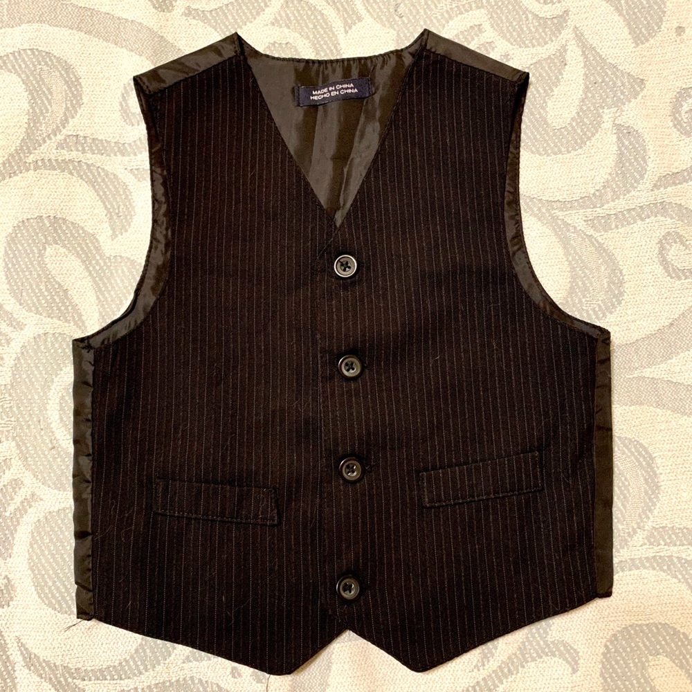 Boys 3/3T Nautica dress outfit (vest and pants) - Picture 2 of 5